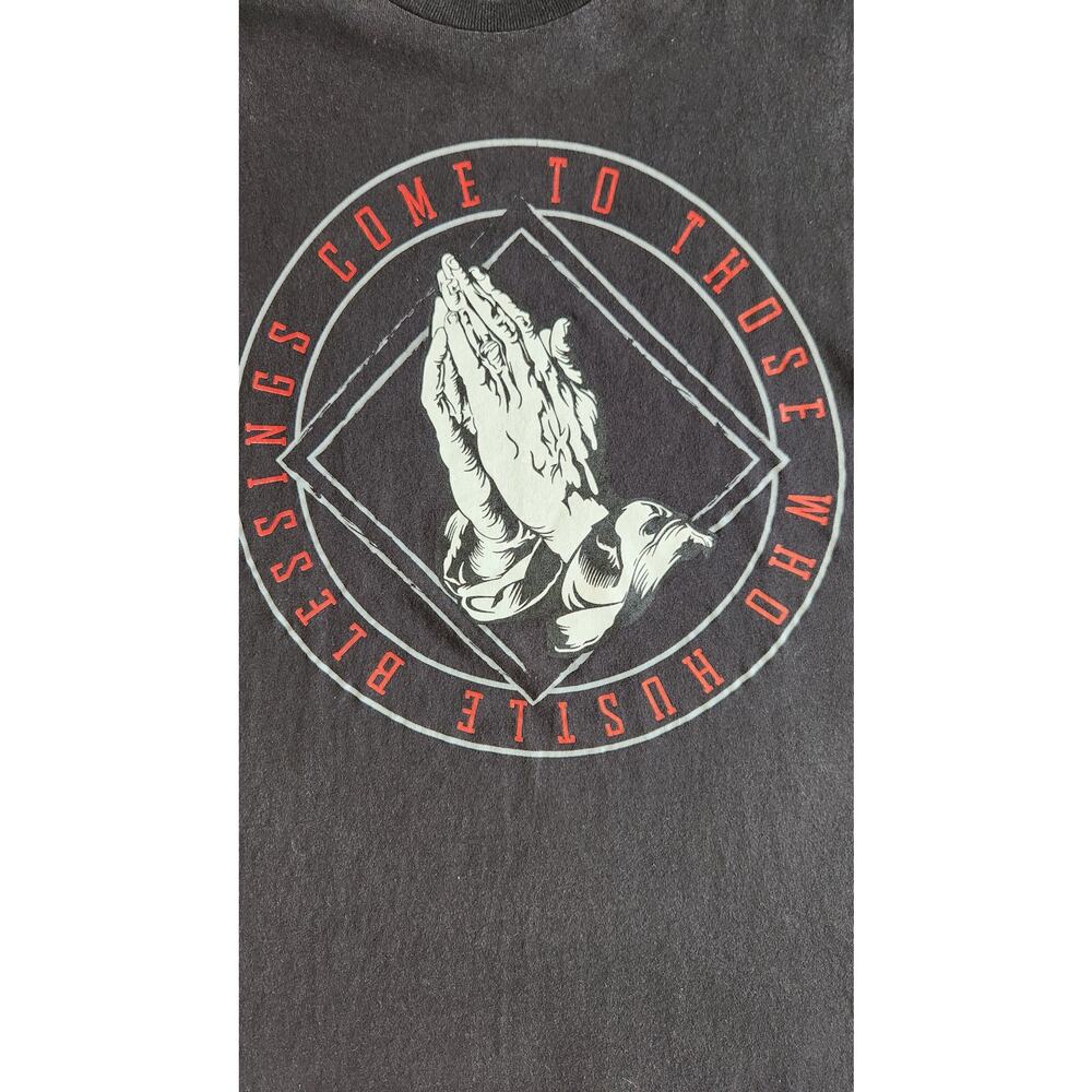 Men's 2XL Blessing comes to those who hustle